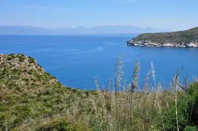 a view of a large body of water at Villa Cala Rossa Antonella in Castellammare del Golfo