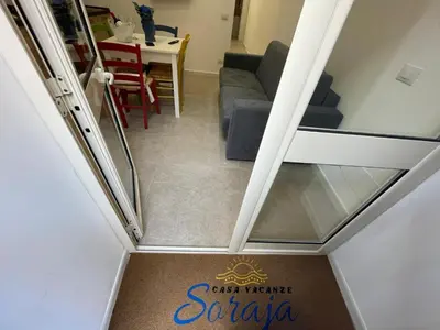 a view of the living room from the second floor at Casa vacanze Soraja in Palermo