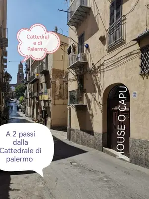 a pastatallia catania apartment at palma at casa centro storico O Capu in Palermo