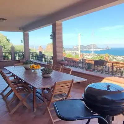 Villa Belvedere di Altavilla with Pool and Near The Sea