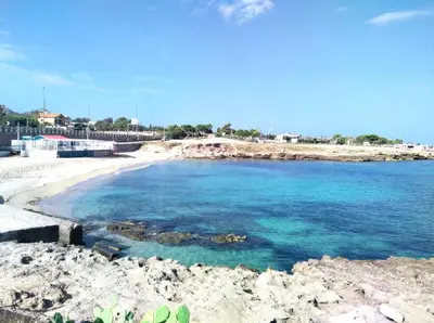 a view of a beach with blue water at Casita Garden&Spa in Carini