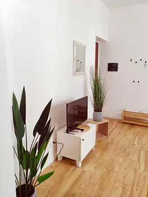 a bathroom with a sink and a toilet and a shower at N&L Apartments Palermo in Palermo