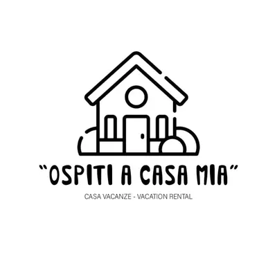 a logo for a casa mma restaurant at Ospiti a casa mia in Palermo