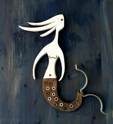 a knife and a utensil holder on a table at Residenza Saturno 7 in Palermo