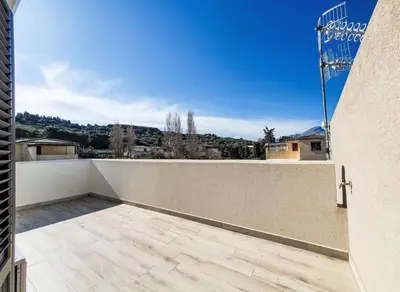 a view from the balcony of a house at Villa Charme & Relax in Campofelice di Roccella