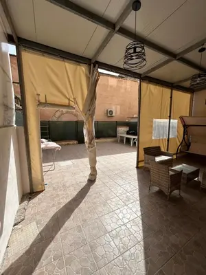 a tent with a person standing in the middle at La casa di Gabri in Palermo