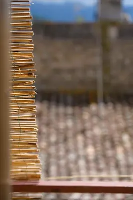 a stack of books sitting on top of a table at Casa Donna Pippina in Villafrati