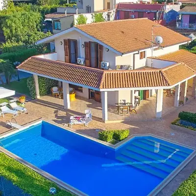 Villa Cottone - 5 suite con piscina privata - tra Palermo e Cefalù