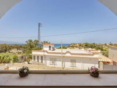 a view of a house from a balcony at Apartment Terrazza sul Mare by Interhome in Balestrate