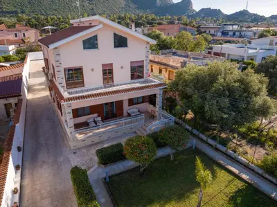an aerial view of a house at Villa Yasmine in Cinisi