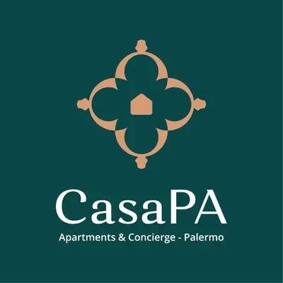 a logo for a conference and conference palapa at CasaPA-Appartamento a due passi dal Teatro Massimo in Palermo