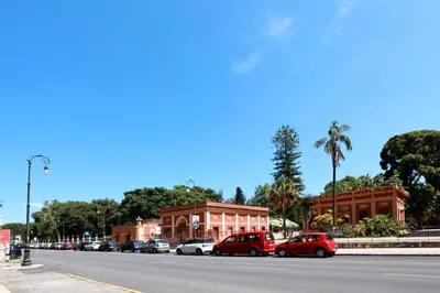 a street with cars parked on the side of a road at Ivi's House in Palermo