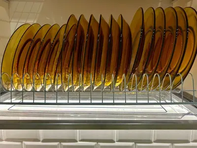 a bunch of bananas sitting on a metal rack at Don Bosco Suite in Palermo