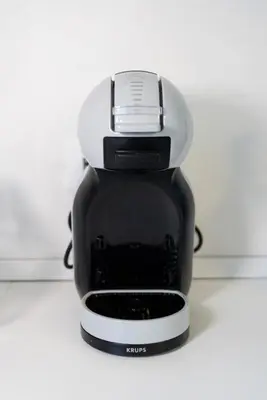 a coffee pot is sitting on a white surface at Casetta Bianca Luxury in Santa Flavia
