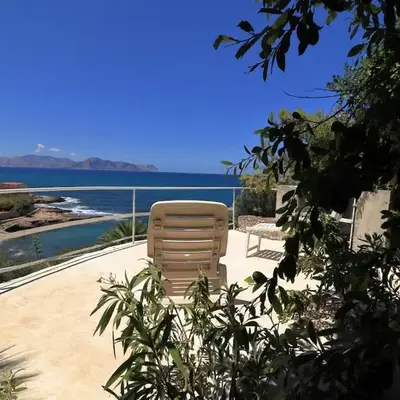 Villa Barbera - Terrace overlooking the sea