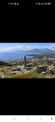a screenshot of a picture of a city at SOLUNTUM - locazione turistica in Santa Flavia