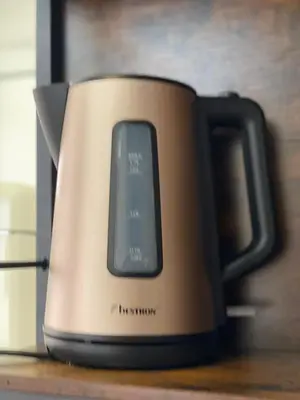 a toaster sitting on top of a table at Casa Levante in Palermo