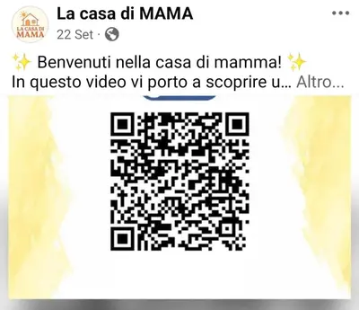 a screenshot of a qr code puzzle on a phone at La Casa di MaMA in Palermo