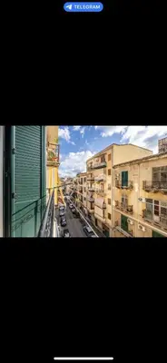 a picture of a city street with buildings at Guest House Scalia in Palermo