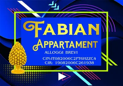 a poster for an event with an illustration of a pineapple at Fabian Appartament in Bagheria