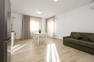 a living room with a couch and a table at A Casa Di Vale in San Vito lo Capo