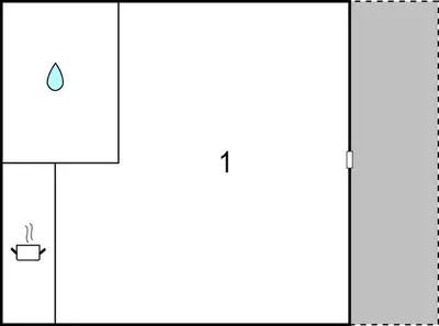 a diagram of the reaction of two different substances at Palermo Per Due in Torretta