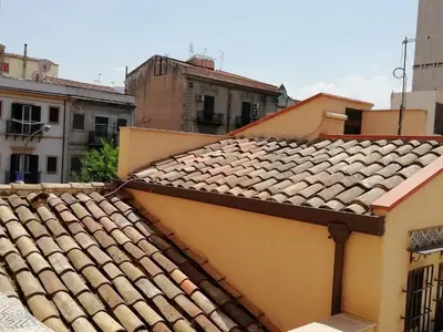 a view from the roof of a building at VENTO di MARE in Palermo