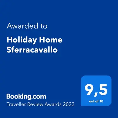 a screenshot of a phone with a holiday home emergency sign at Holiday Home Sferracavallo in Palermo