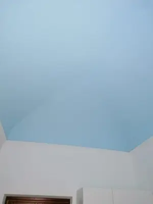 a blue light on the ceiling of a room at Case Vacanze Azzurra, Loredana e Trinacria in Castellammare del Golfo
