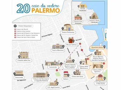 a map of pilsen with cities and attractions at CityCenter Unique Apartment-Sleeps 2- Pet Friendly in Palermo