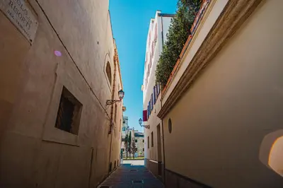a group of buildings next to each other at A casa di Francy in Palermo