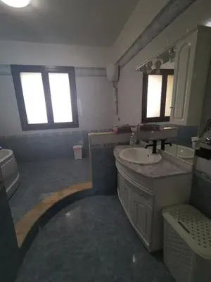 a bathroom with a sink and a mirror at B&B La Fenice in Termini Imerese