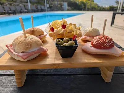 a basket full of fruit on a table at CI VULIA B&B - Sicilia, con colazione, piscina, barbecue, parcheggio, free wifi, sea pool and bbq in Alcamo Marina