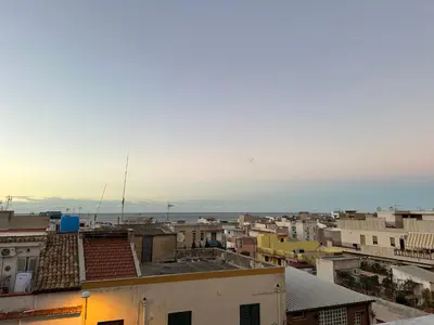 a view from the roof of a city at Malusi B&B in Sferracavallo