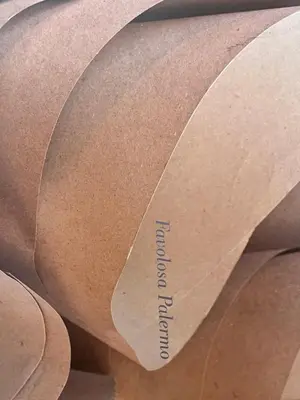 a piece of cardboard with the word redundancy on it at meloluxuryhouse in Palermo