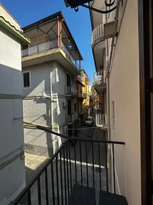 a view of an alley from a balcony at LB Home in Termini Imerese